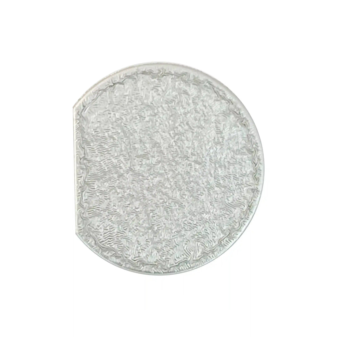 Textured Silver Button