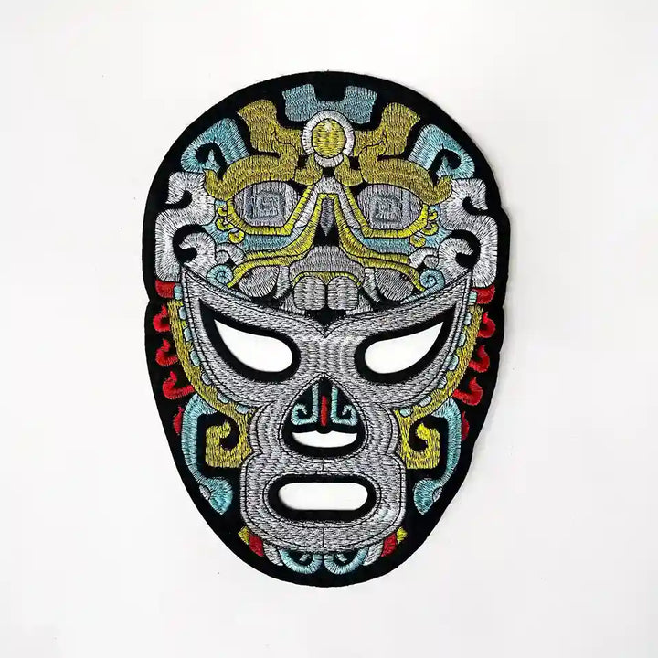 Lucha Libre Mayan Mask Hot-Fix Patch