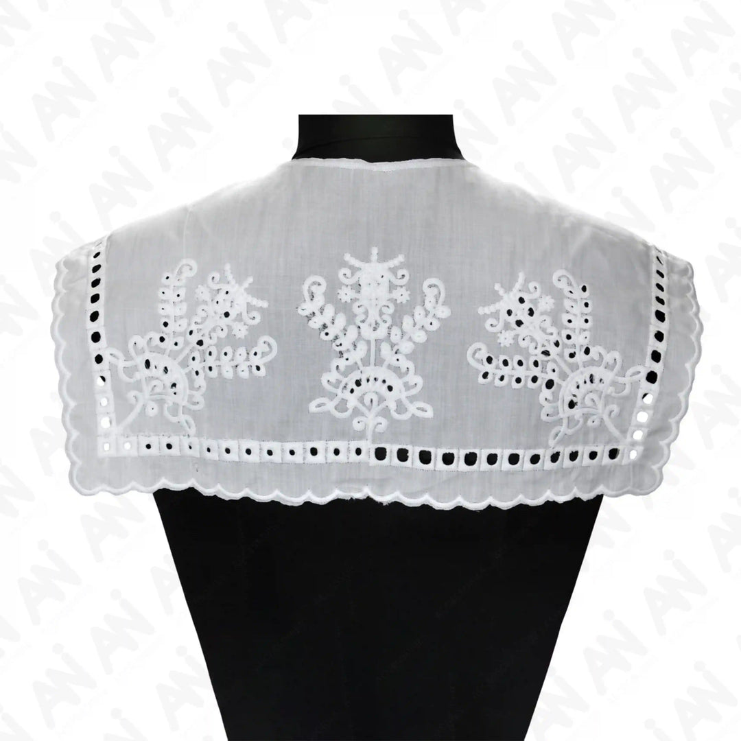 Ruffled Style Neck Collar