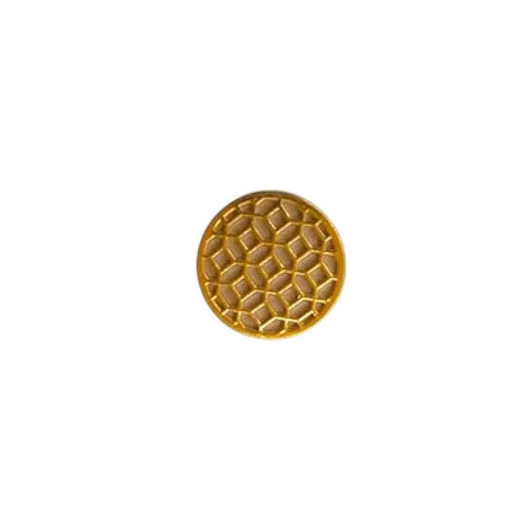 Honeycomb Pattern Buttons