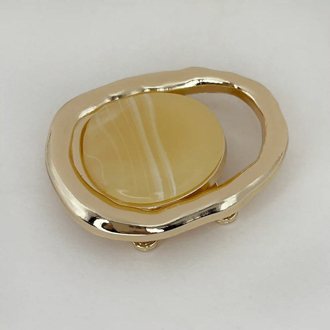 Molten Gold Marbled Buckle