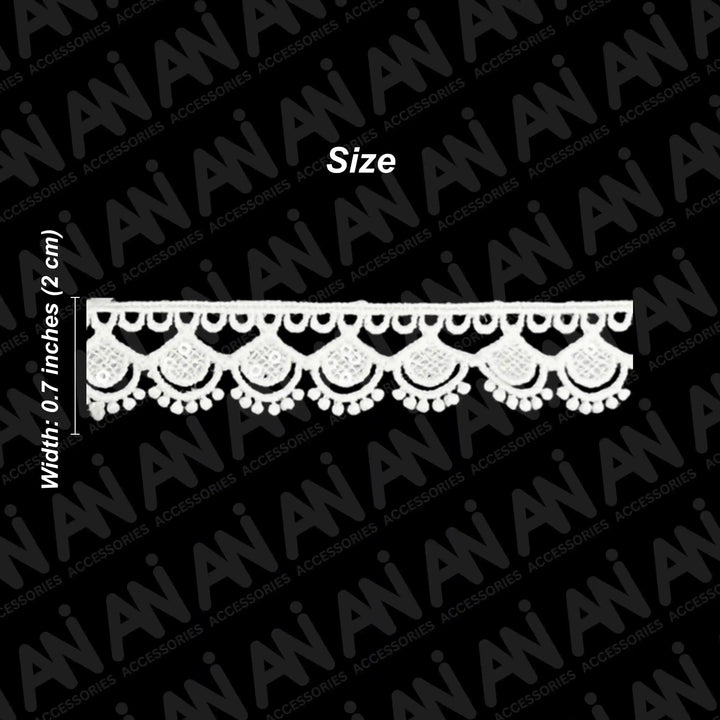 Trendy Latkan Cutwork Lace | 2 Meter