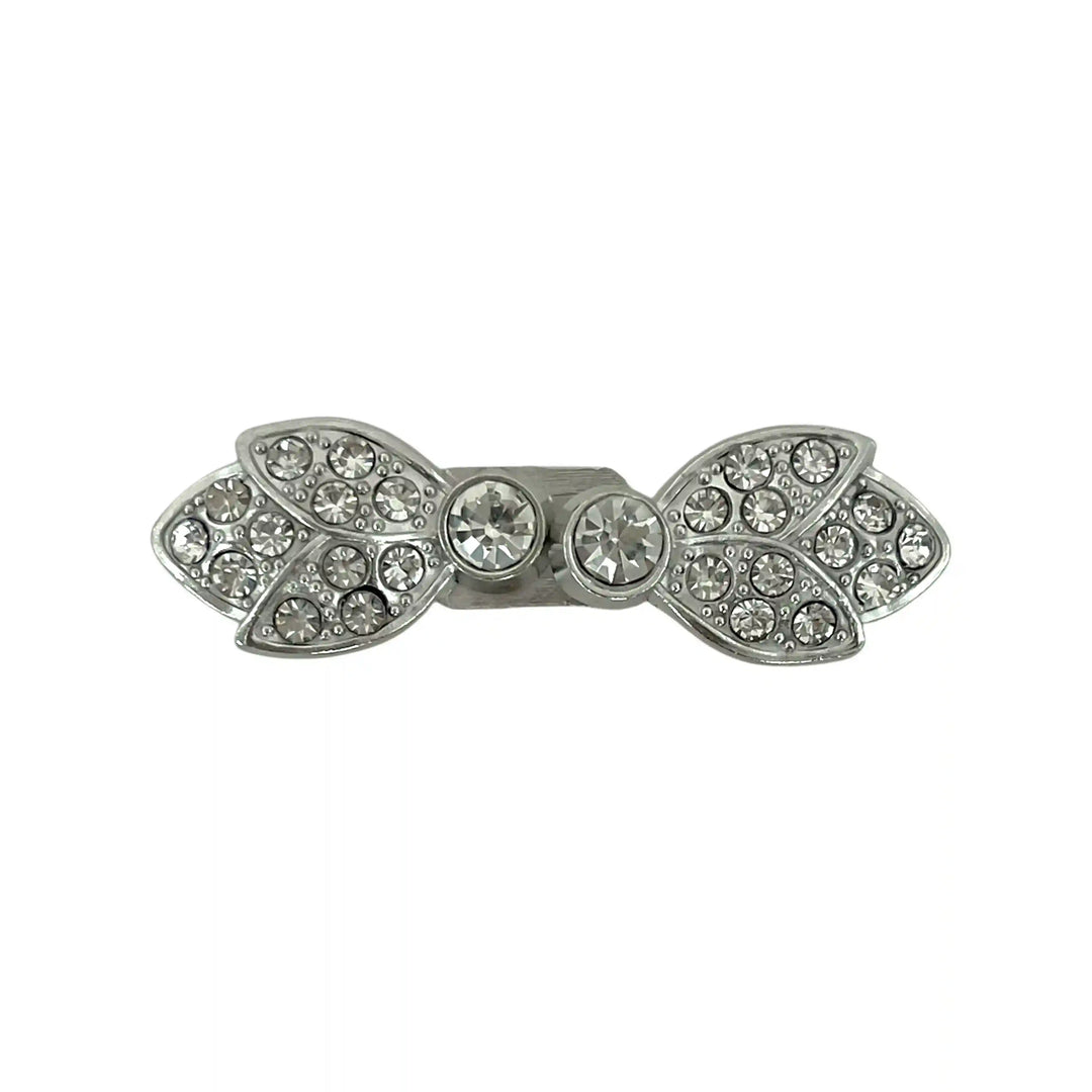 Leaf Shape Rhinestone Buttons
