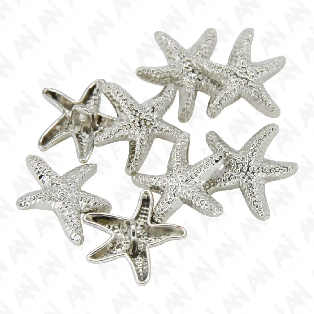 Starfish Button 20mm Big Size Buttons