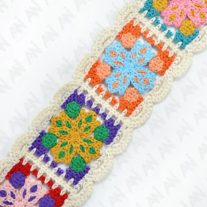 Boho design Crochet Floral Lace