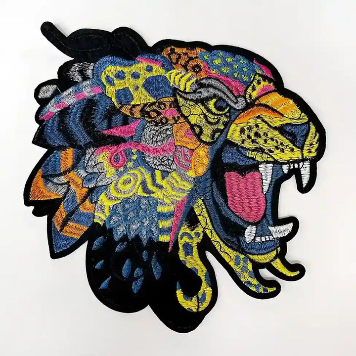 Psychedelic Jaguar Alebrije Patch