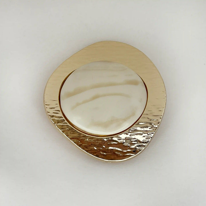 Modern Marbled Pebble Buckle