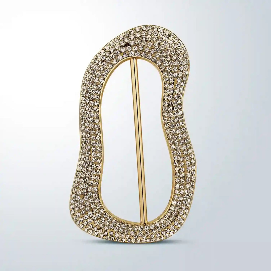 Rhinestone Fluid Buckle