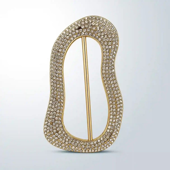 Rhinestone Fluid Buckle