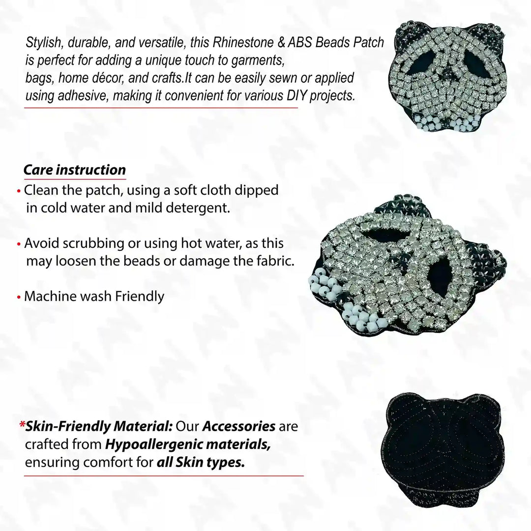 Teddy Bear Crystal Patch