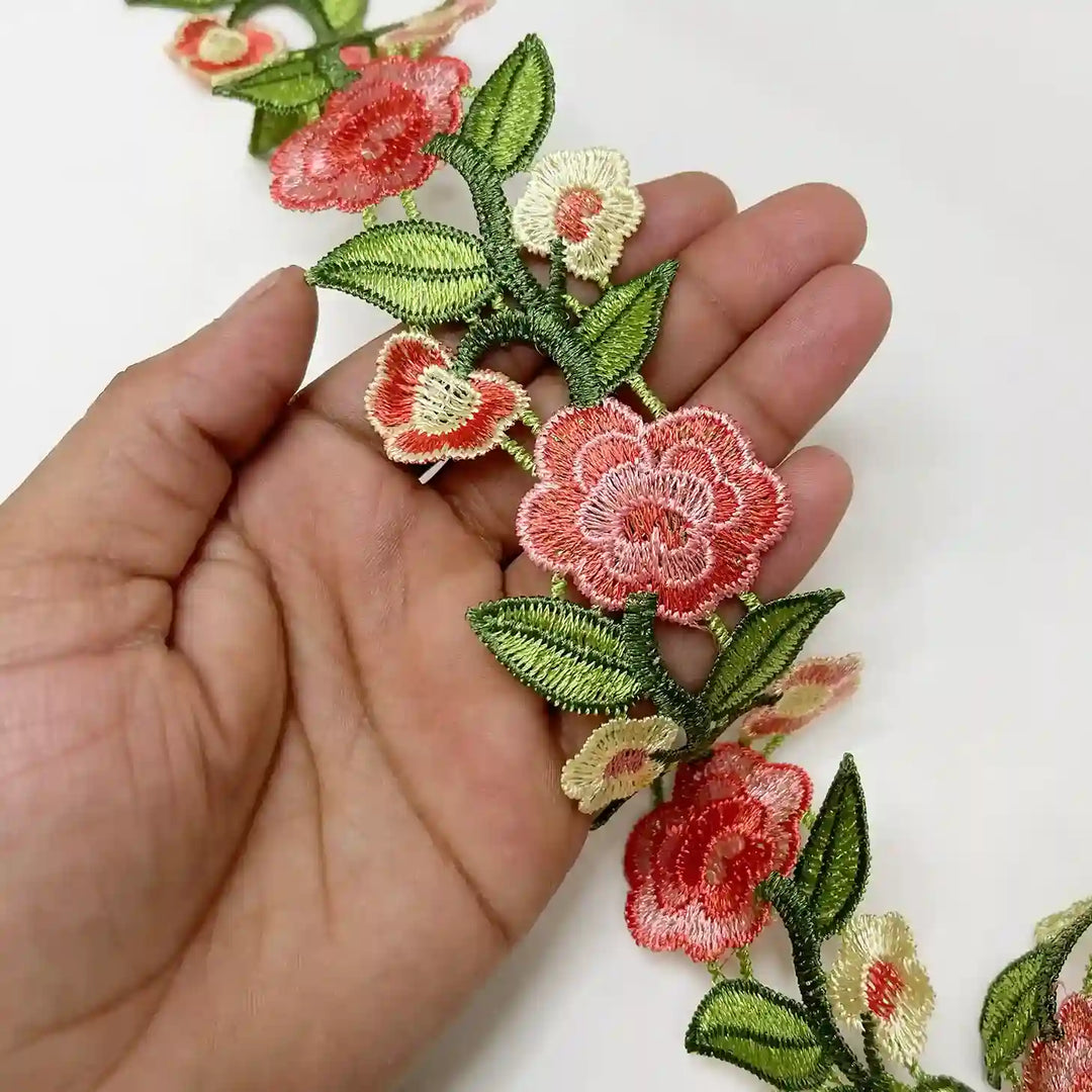 Floral Cutwork Embroidery Lace