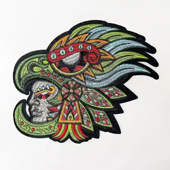 Aztec Eagle Warrior Patch