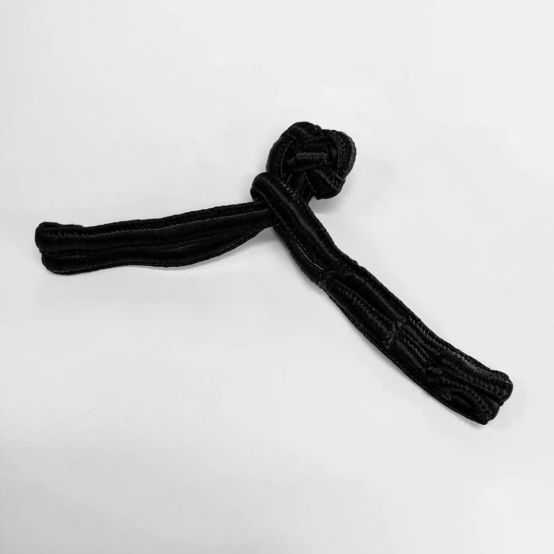 Triple-Cord Straight Frog Button