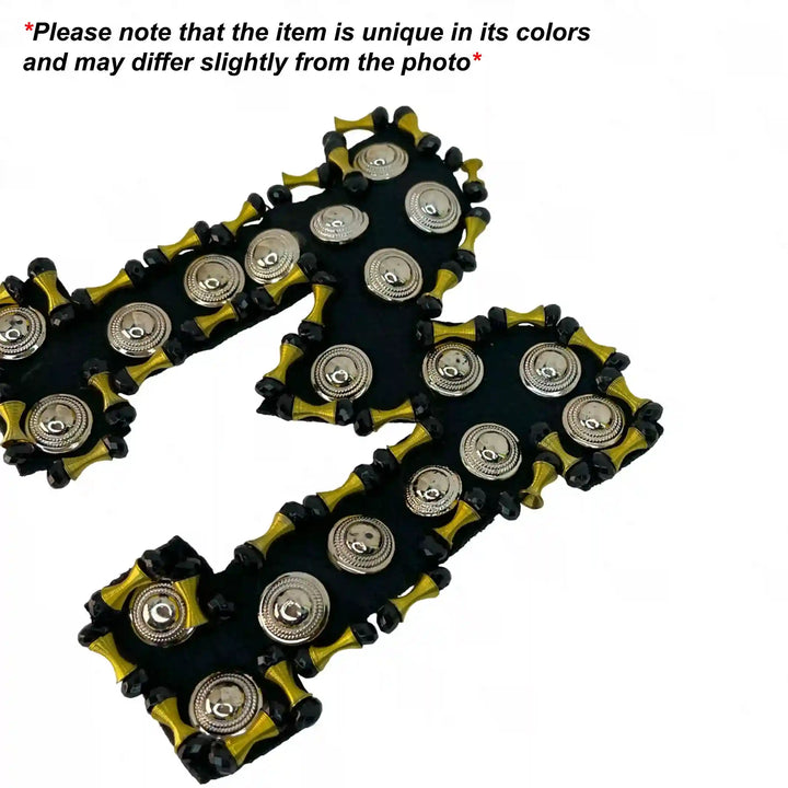 M Letter Patch