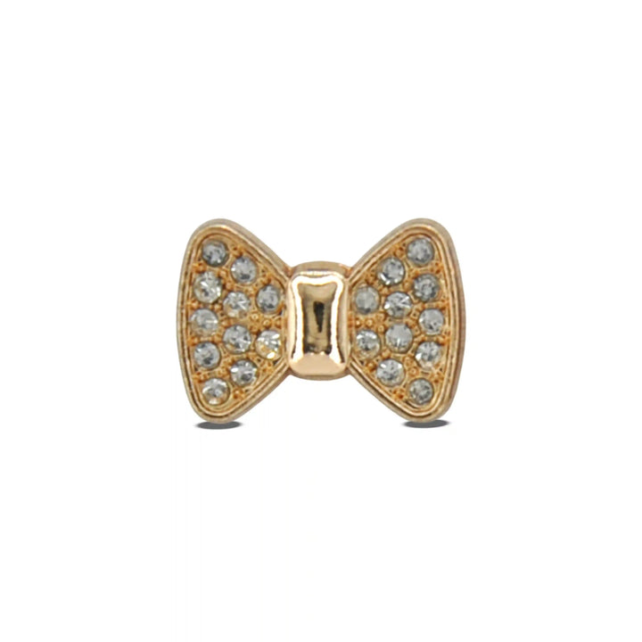 Bow Style Rhinestone Shirt Buttons