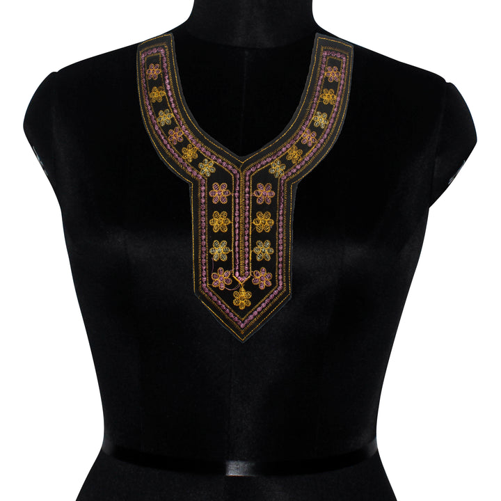 Bohemian Style Embroidery Neckline