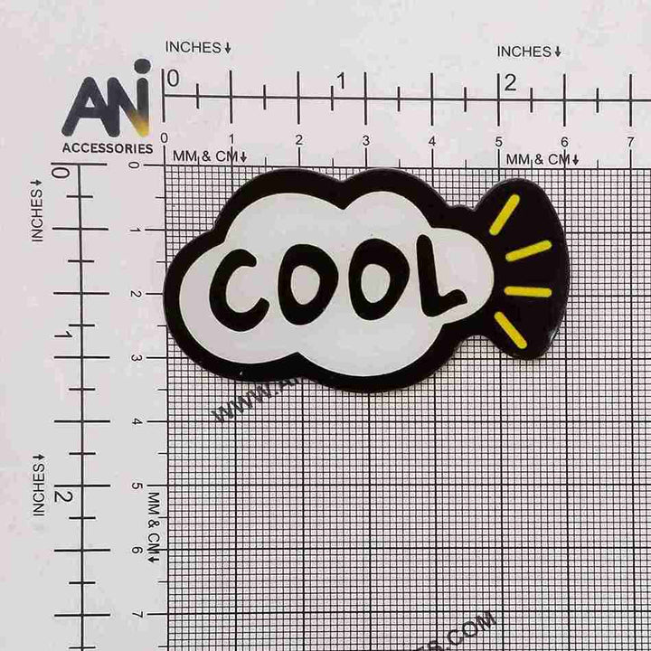 Cool Acrylic Brooch Pin