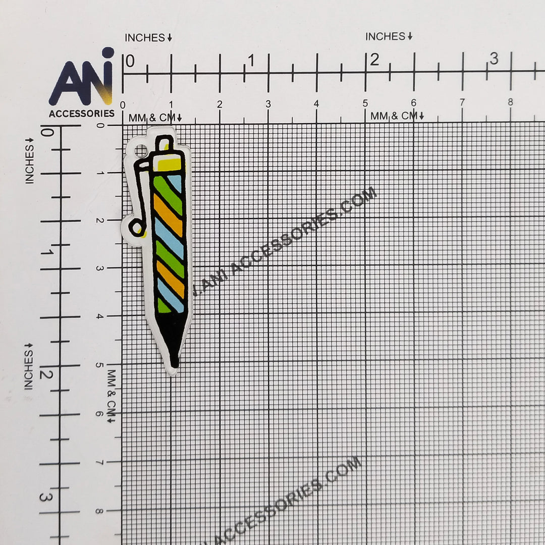 Rainbow Pen Charm