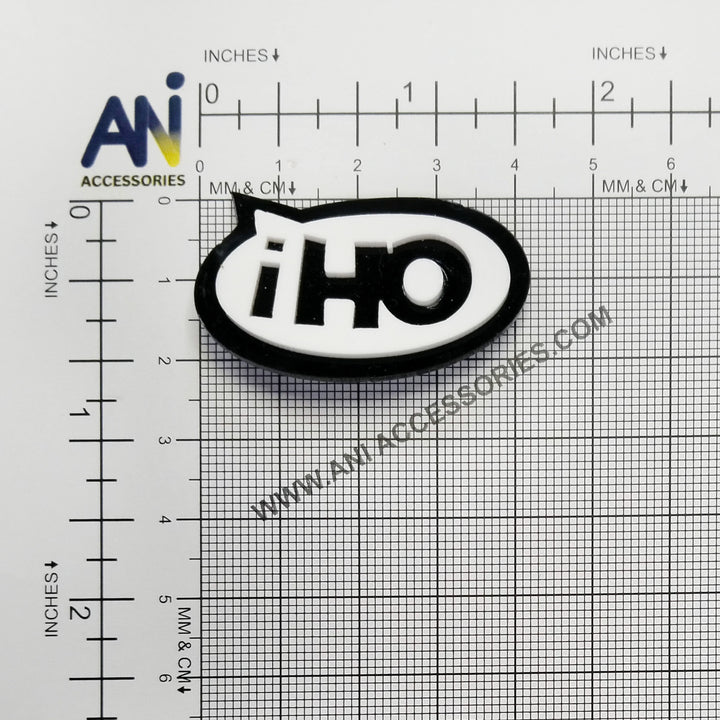 OH Message Brooch