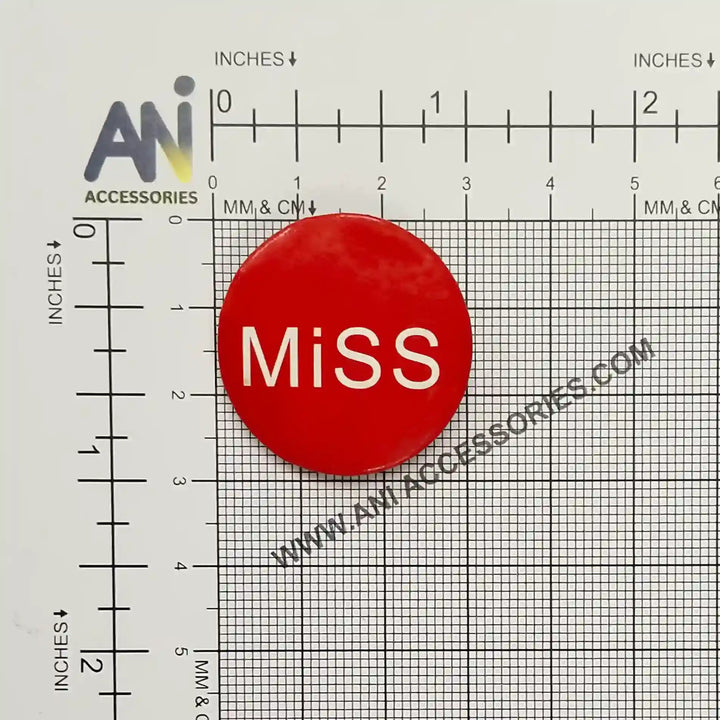 Miss Love Brooch Pin