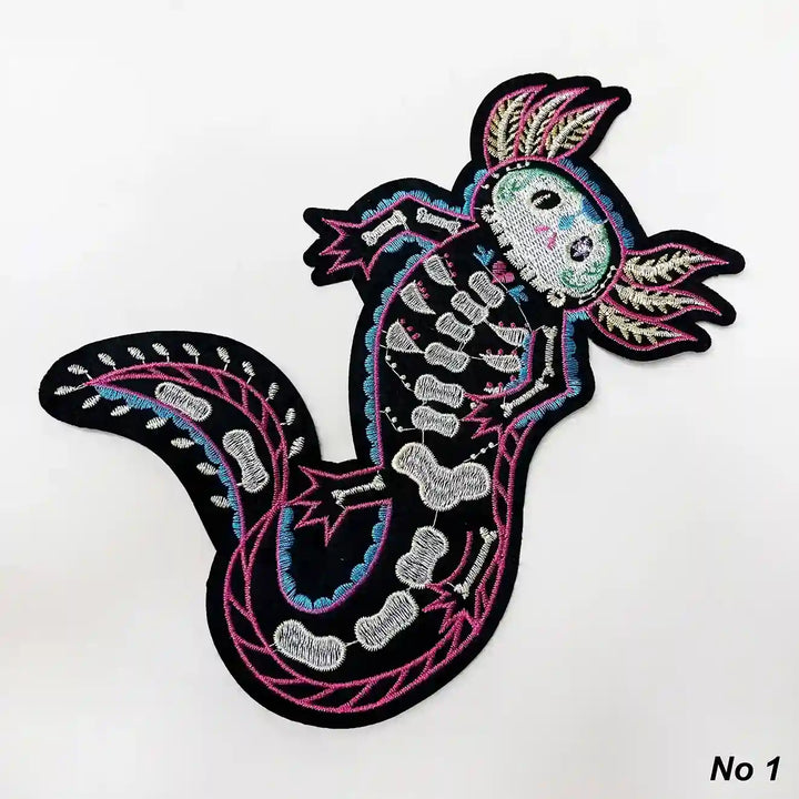 X-Ray Axolotl Design Patch