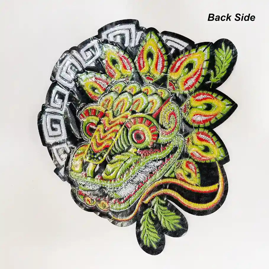 Tribal Mesoamerican Dragon Patch