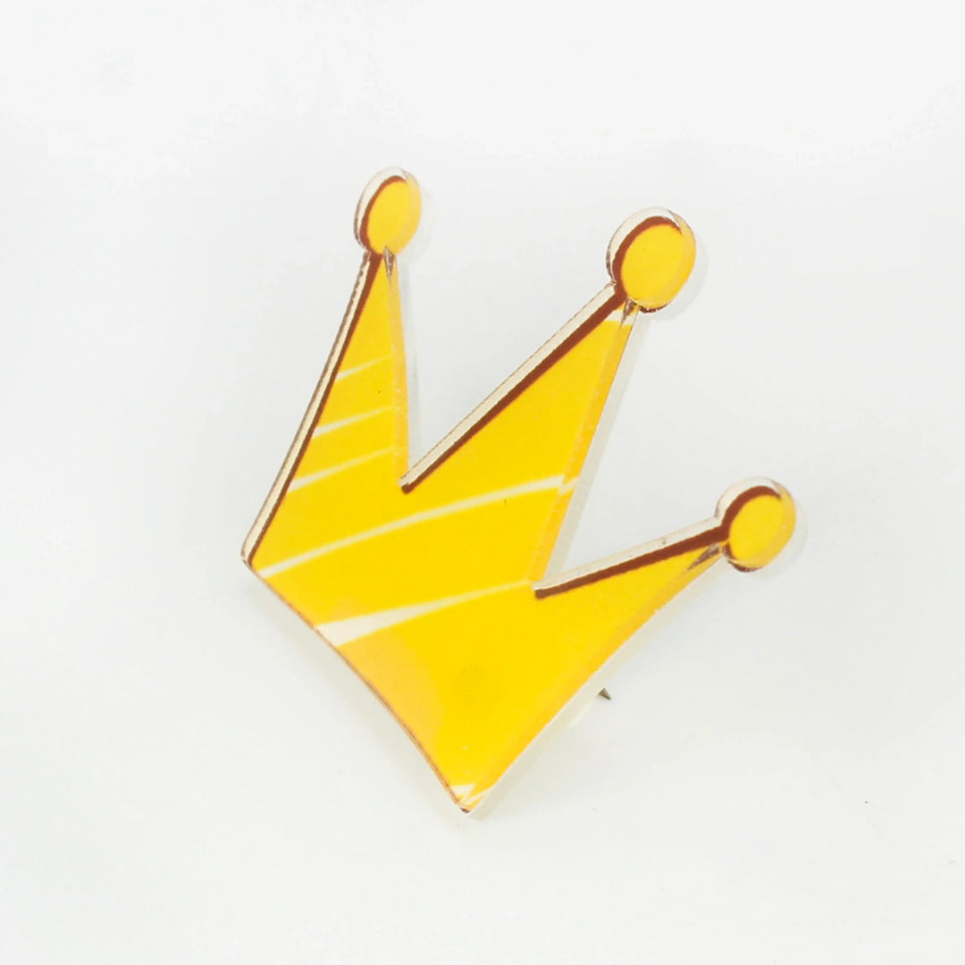 Golden Crown Brooches