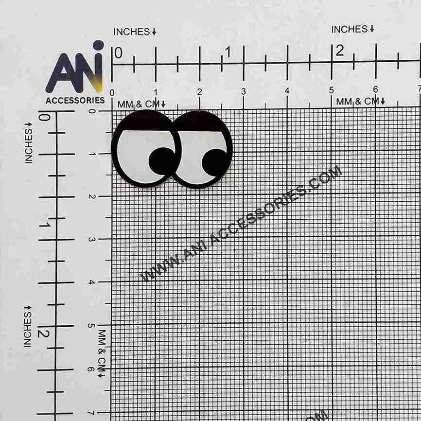 Acrylic Adhesive Googly Eyes Embellishment