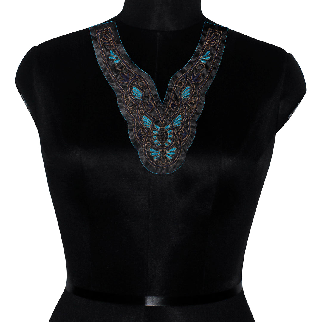 Elegant Timeless Design Neckline Yoke