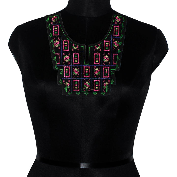 Elegant Style Ethnic Neckline