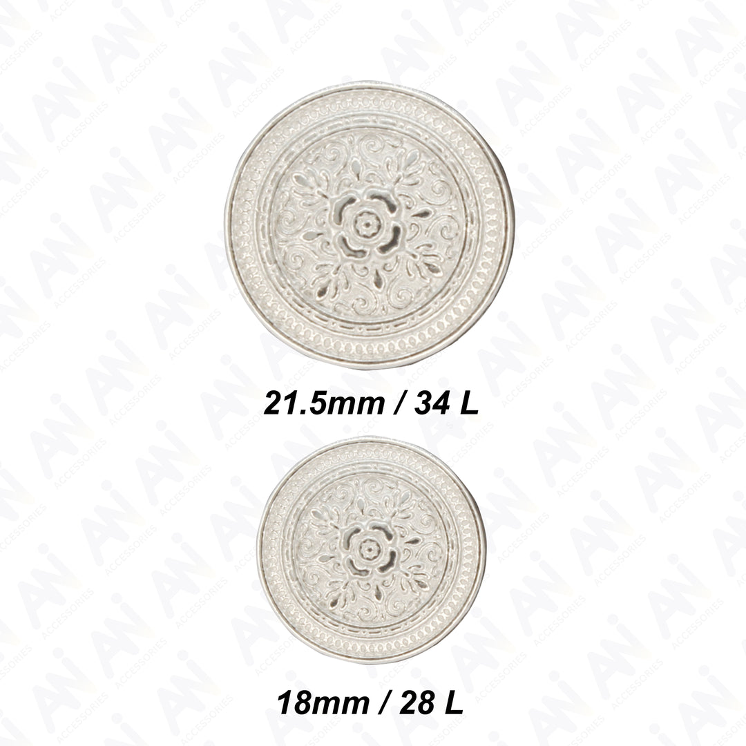 Elegant Design Metal Buttons