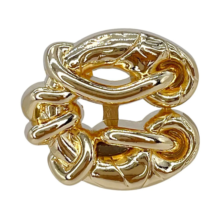 Chunky Chain Link Metal Button | 18mm(28L), 21mm(33L) & 25mm(40L)