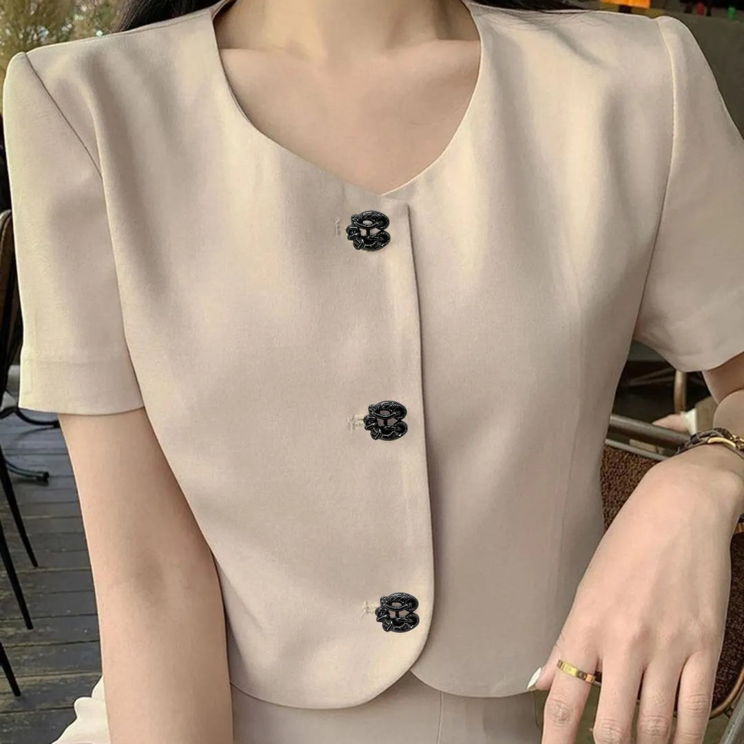 Chunky Chain Link Metal Button | 18mm(28L), 21mm(33L) & 25mm(40L)