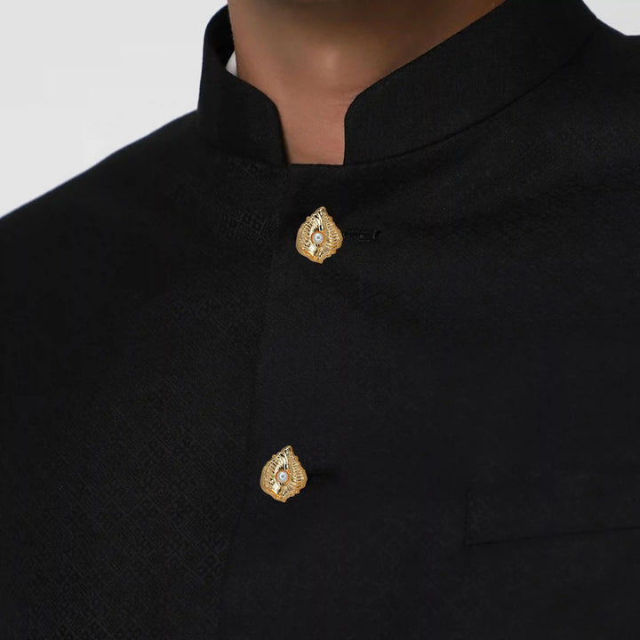 Scallop Shell Stud Pearl Button | 28mm, 23mm & 18mm