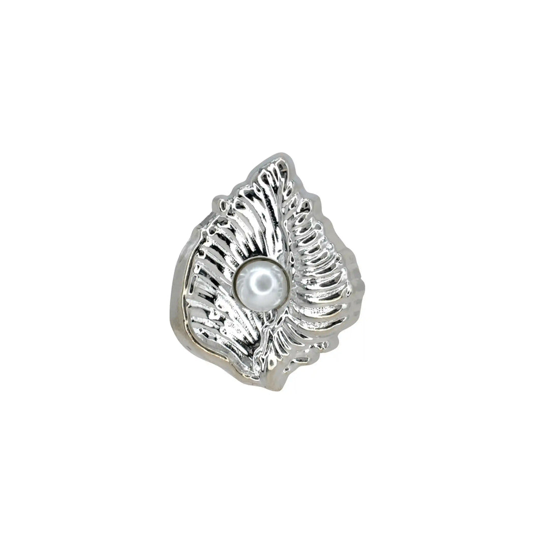 Scallop Shell Stud Pearl Button | 28mm, 23mm & 18mm