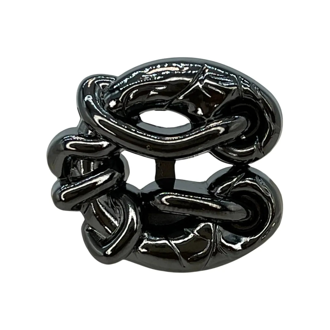 Chunky Chain Link Metal Button | 18mm(28L), 21mm(33L) & 25mm(40L)