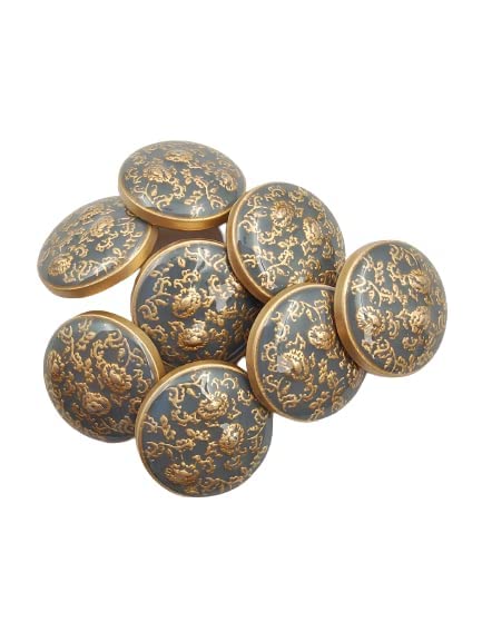 Sunflower Design Metal Buttons(6 Big + 6 Small)