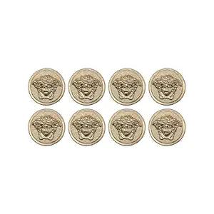 Medusa Metal Shank Buttons(Pack of 8 Buttons)