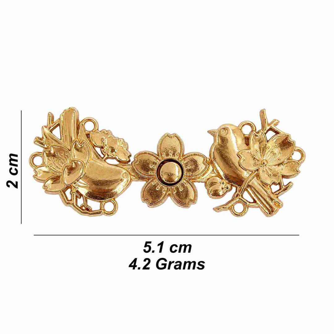 Decorative Metal Frog Fastener | 4 Pair