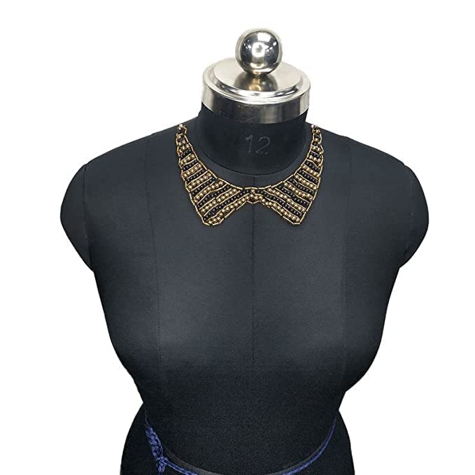 Beaded Collar Neckline