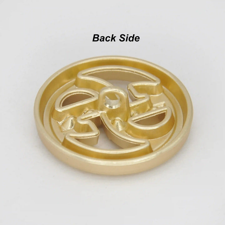 Dollar Style Rhinestone Metal Buttons | 15mm(24L) & 23mm(36L)