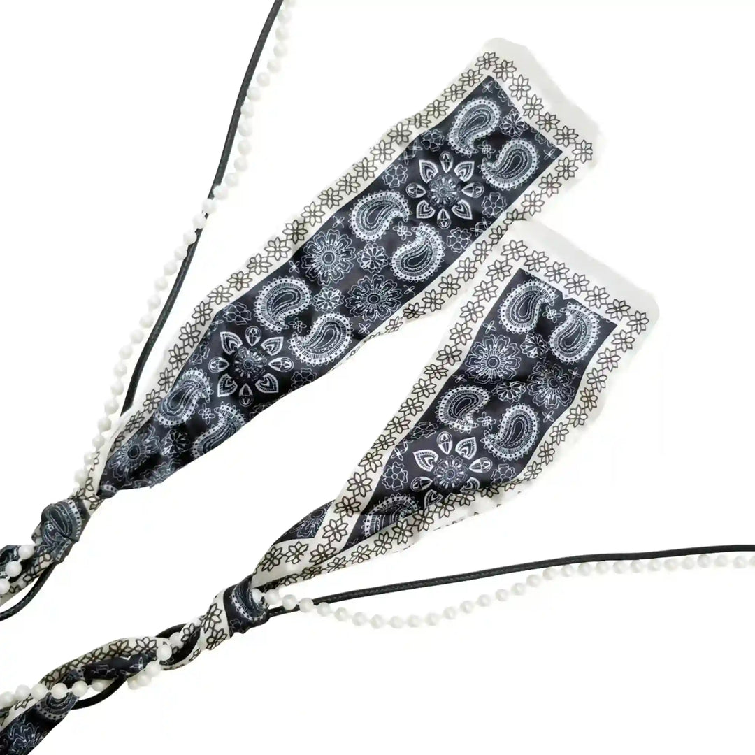 Beaded Scarf Wrap Belt