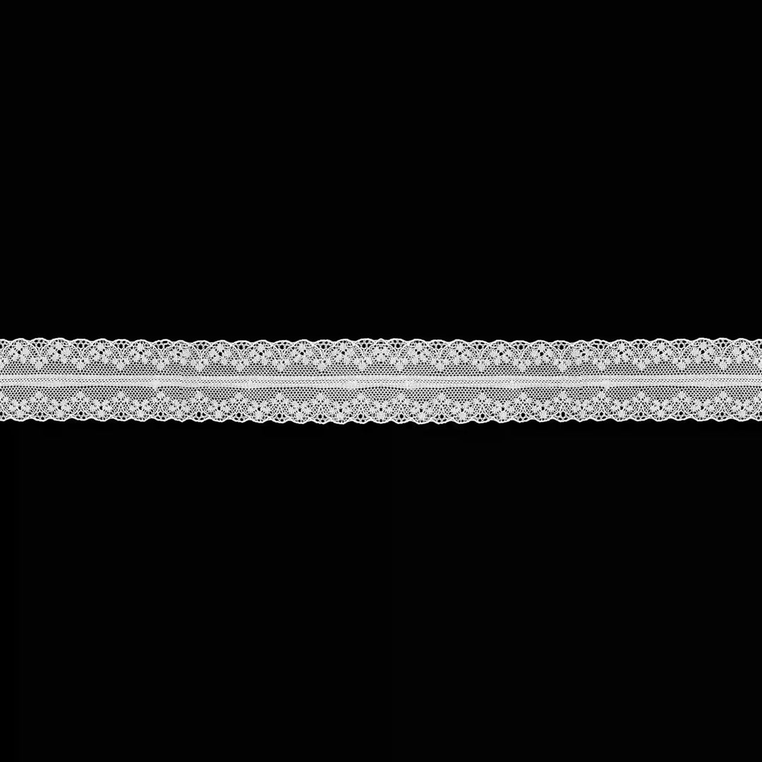 Delicate White Net Trim | SKU-W-15