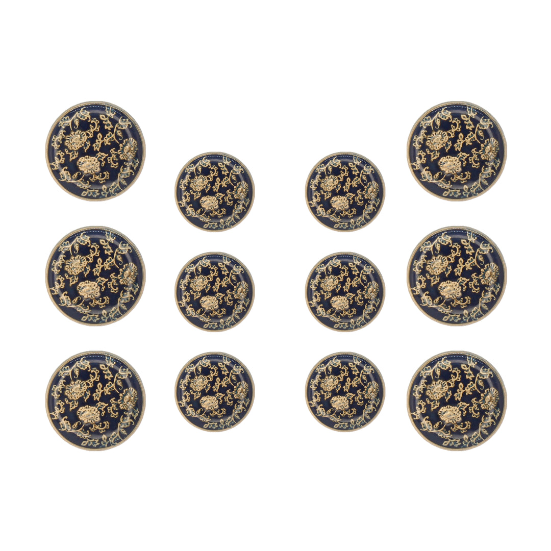 Elegant Floral Style Buttons