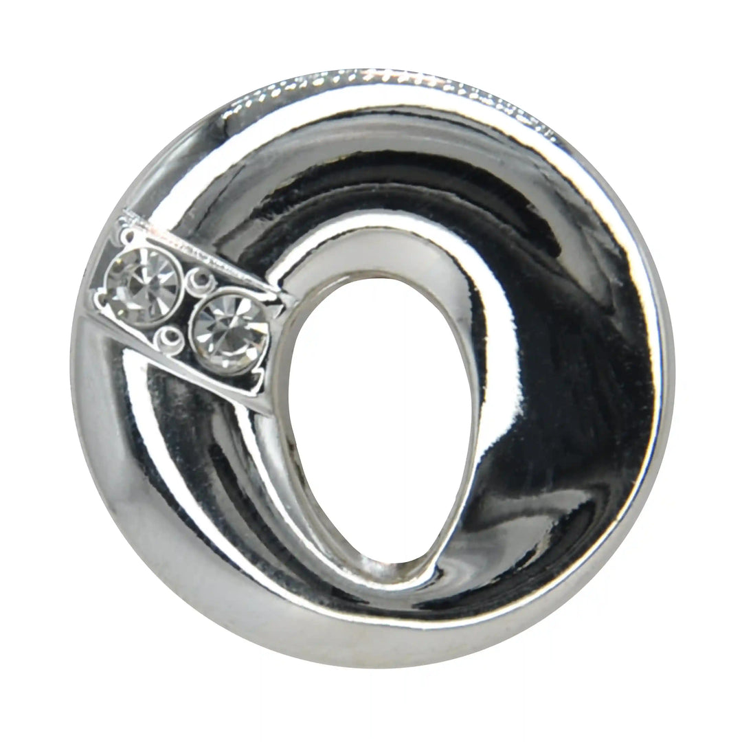 Slotted Metal Button | 23mm, 18mm & 15mm