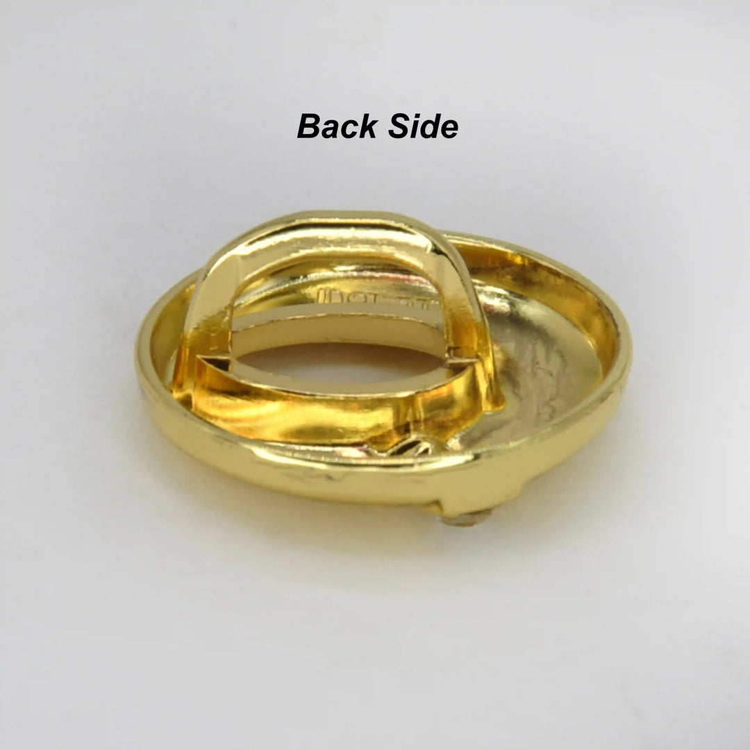 Slotted Metal Button | 23mm, 18mm & 15mm