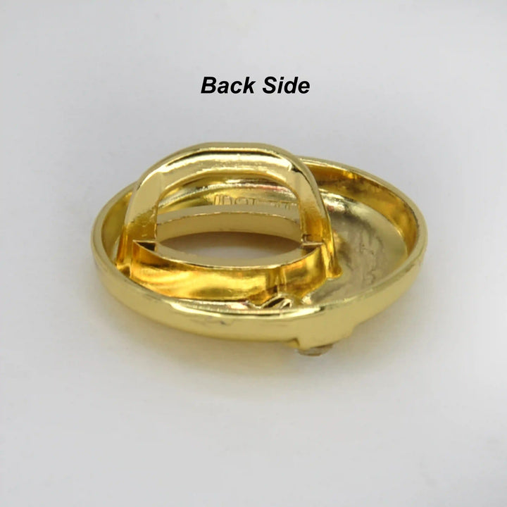 Slotted Metal Button | 23mm, 18mm & 15mm