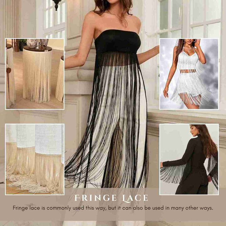 30 Inch Elegant Fringe Lace