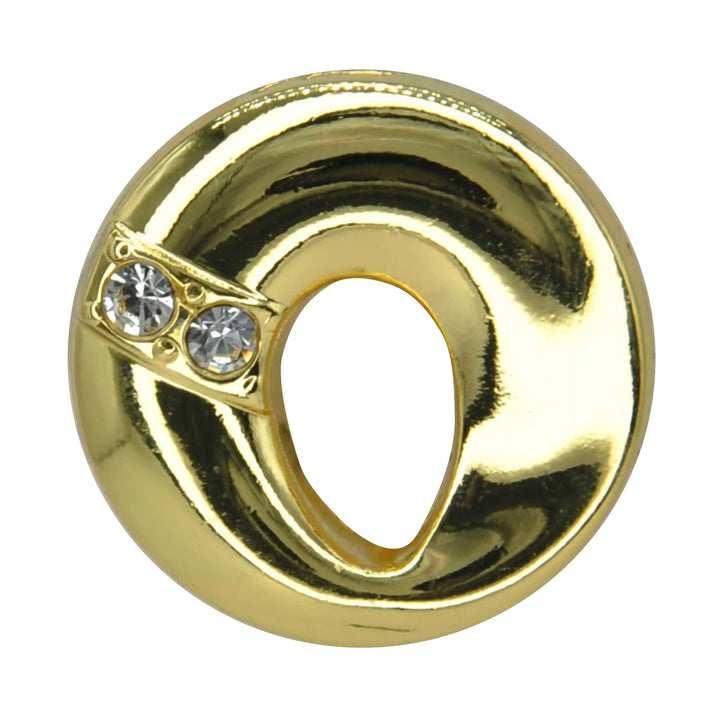 Slotted Metal Button | 23mm, 18mm & 15mm