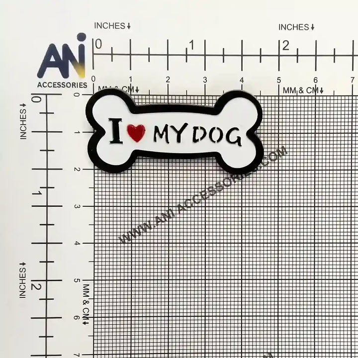 I Love My Dog Brooch Pins